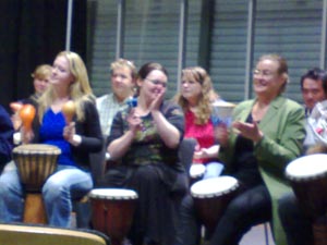 Oracle Corporate Event Drum Circle Team Building Canberra